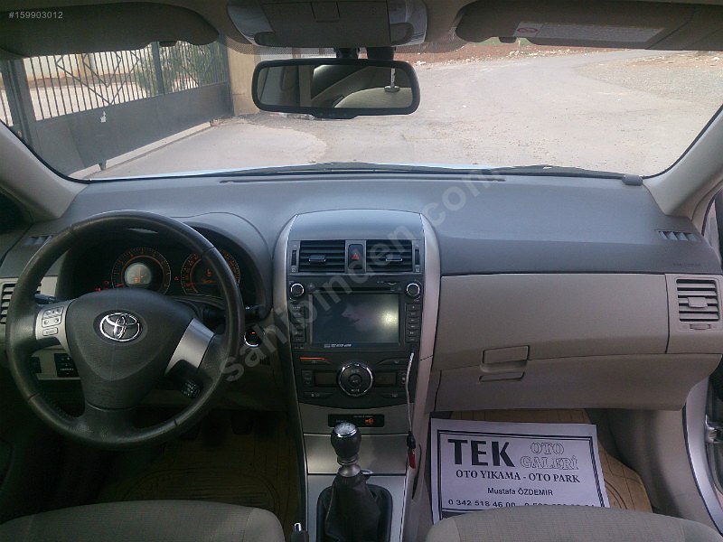 2010 model navigasyonlu corolla elagant