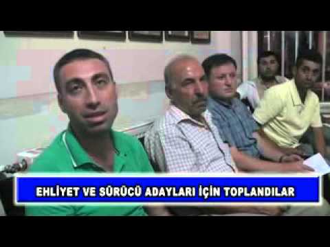 Ehliyet ve sürücü adayları için toplandılar