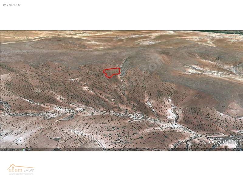 ECEM EMLAK NİZİP SÖĞÜTLÜ 12000 m2 YATIRIM YERİ İLAN NO 306