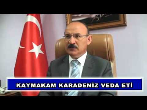 Kaymakam karadeniz veda eti