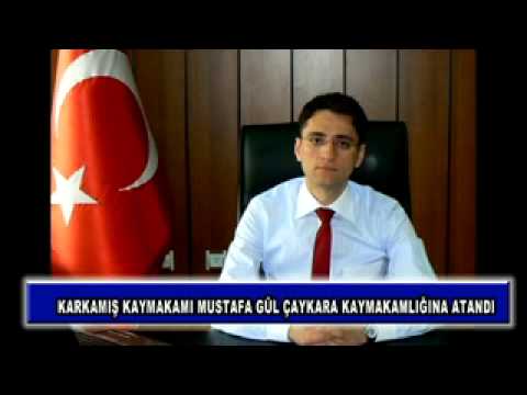 Karkamış kaymakamı mustafa gül çaykara kaymakamlığına atandı