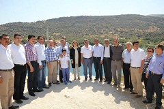 Fırat Havzası Turizm projesi için yerinde incelemeler yapıldı. Fırat Havzası Turizm projesi için yerinde incelemeler yapıldı.