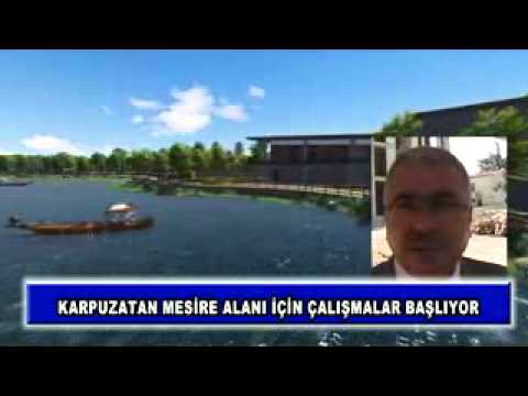 Karpuzatan mesire alanı için çalışmalar başlıyor