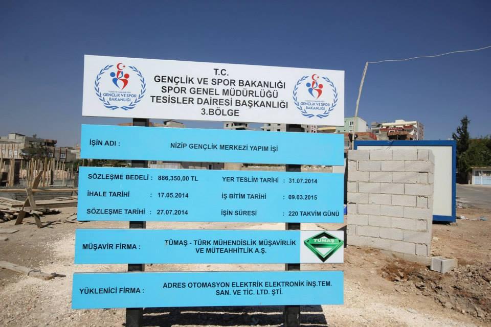 Fırat mahallesine gençlik merkezi