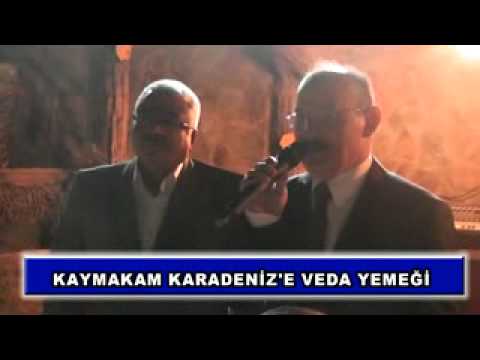 Kaymakam karadeniz veda eti