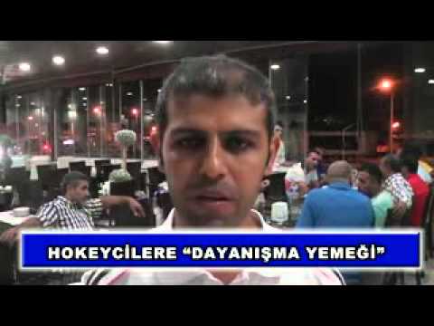Hokeycilere “dayanışma yemeği”