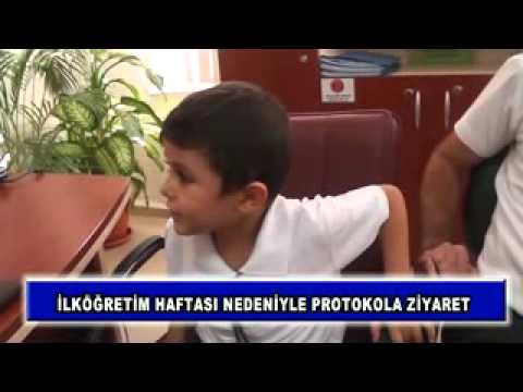 Ilköğretim haftası nedeniyle protokola ziyaret
