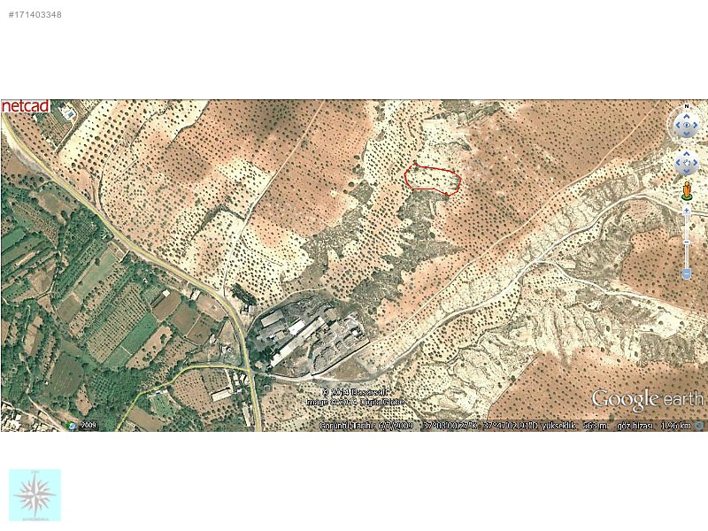 Kızılcakentte satılık 3900m kar garantisi olan zeytin fıstık bah
