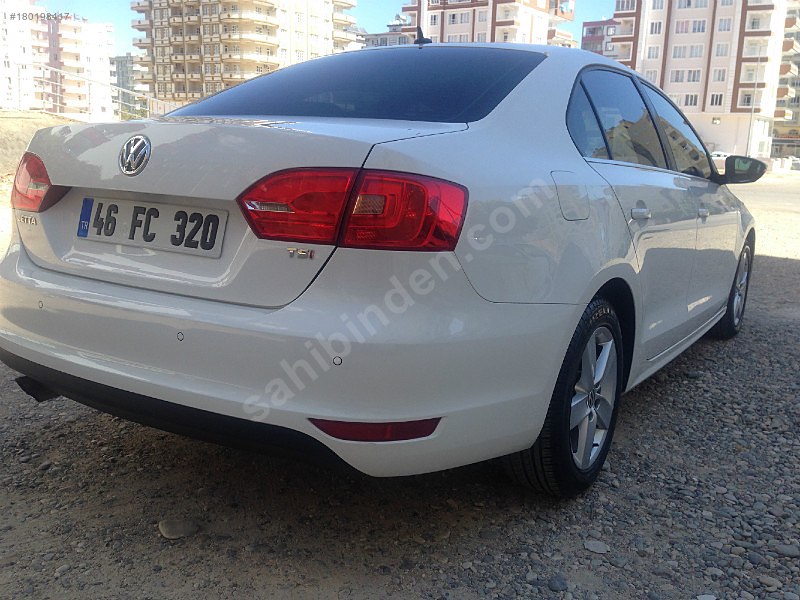 2012 jetta comfortline şeker beyazı 24 bin km de