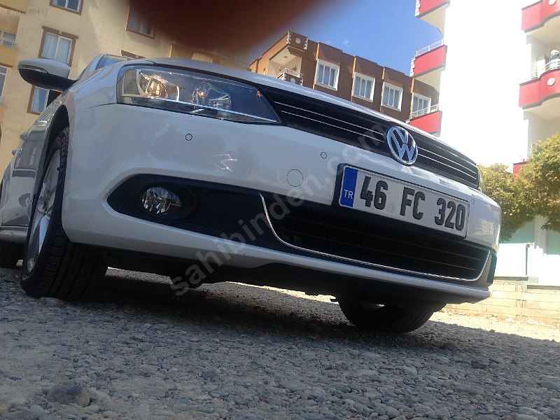 2012 jetta comfortline şeker beyazı 24 bin km de