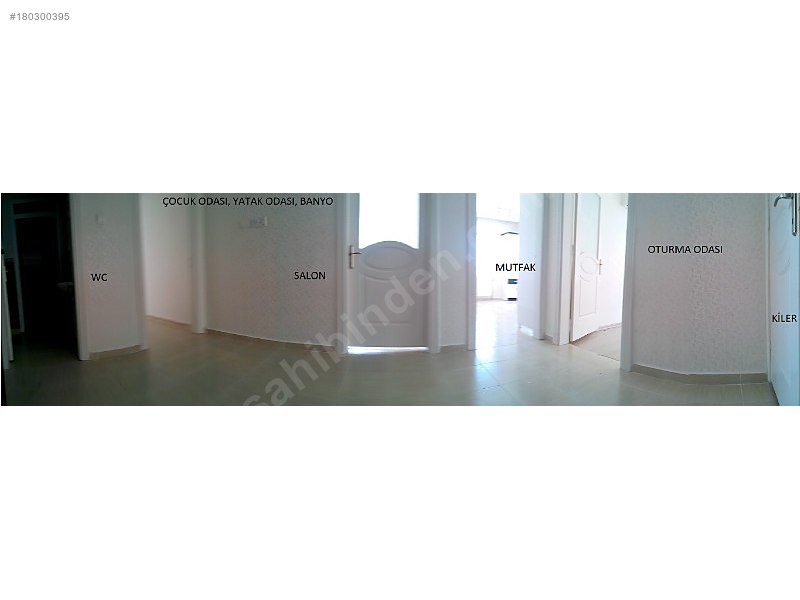 Öğretmenden 3+1 160m2 Daire