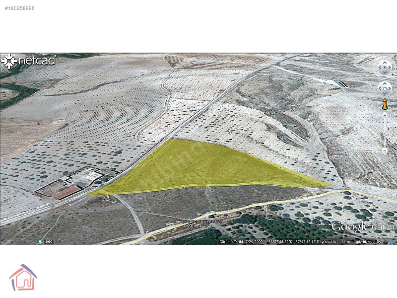 As uğur emlaktan nizipte acil satılık yol cepheli arzi kod2041