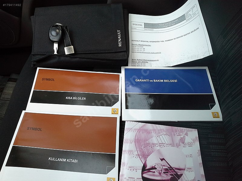 ılk sahıbınden servıs bakımlı symbol 2012 model 47000 kmde boyas