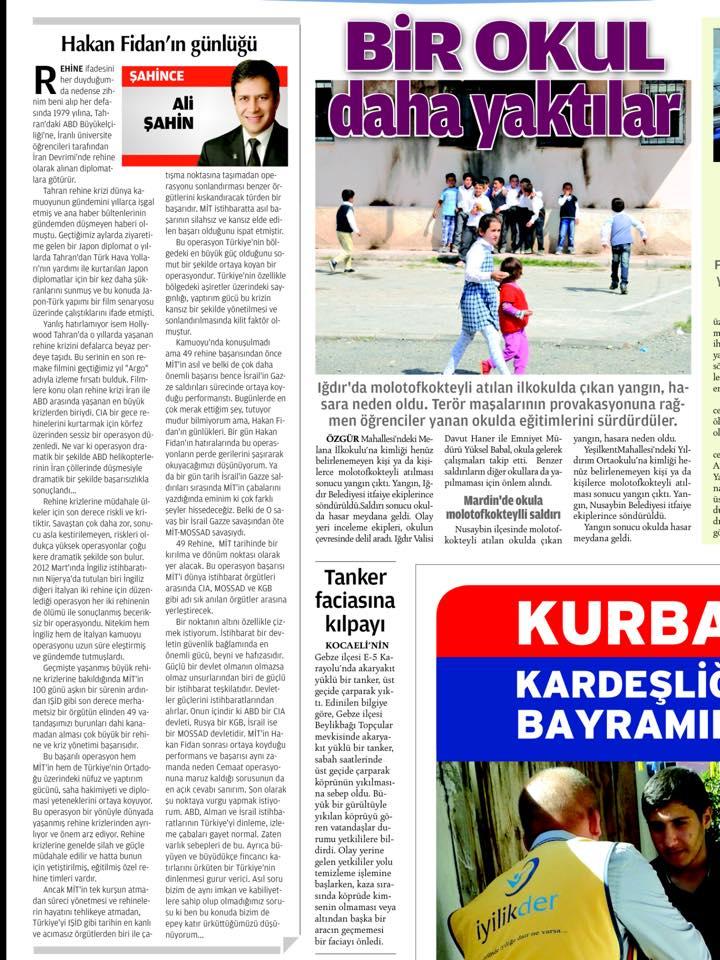 Ali Şahin Mesajları
