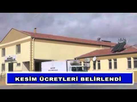 Kesim ücretleri belirlendi