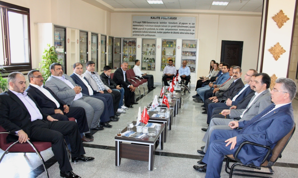 Nizip Ticaret Odası’nda Bayramlaşma Töreni Düzenlendi.