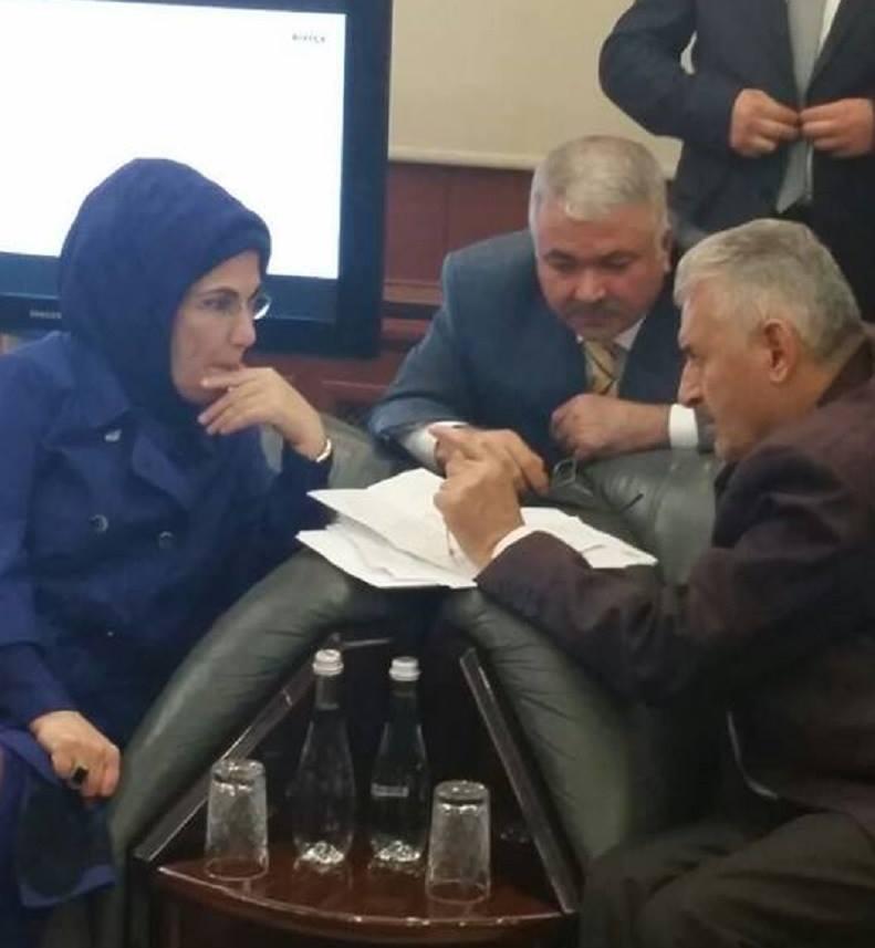 Photo - BAŞKAN AKDOĞAN,HANIMEFENDİ EMİNE ERDOĞAN ve BAŞDANIŞMAN BİNALİ YILDIRIM