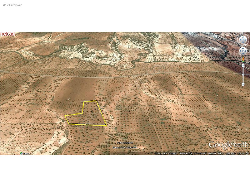 EZEL EMLAK DAN NİZİP ALTINDAG DA 6080 m2   YATIRIM YERİ