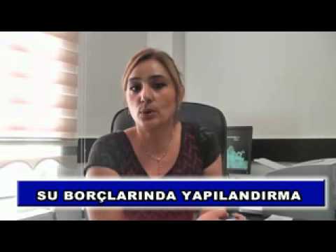 Su borçlarında yapılandırma