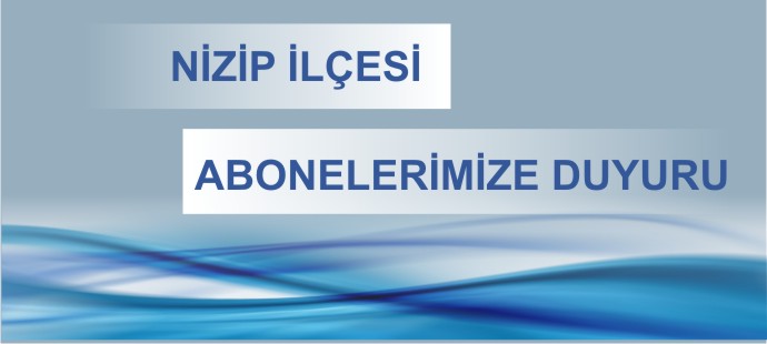 Gaski’den duyuru Gaski’den duyuru
