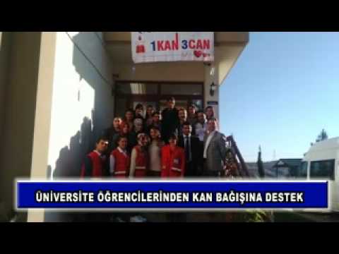 üniversite öğrencilerinden kan bağışına destek