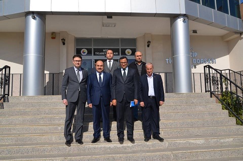 Nizip Ticaret Borsasına ziyaret Nizip Ticaret Borsasına ziyaret