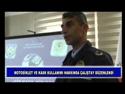 Motosiklet ve kask kullanımı hakkında çalıştay düzenlendi