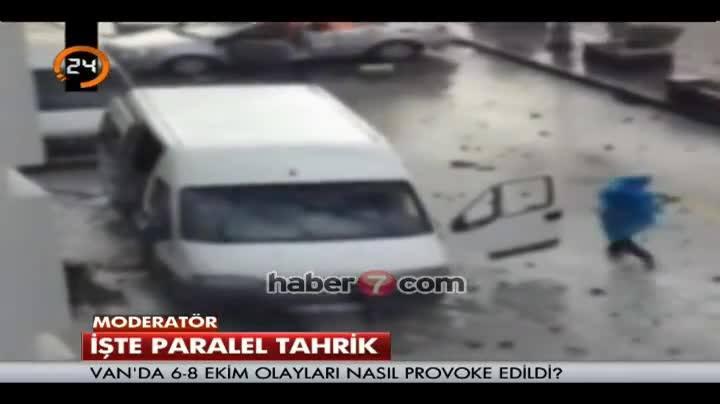 Video - Paralel polislerin panzerli ihanet görüntüleri:6-7 Ekim olaylarında çatışmala