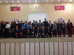 24 Kasım Öğretmenler Günü törenle kutlandı.