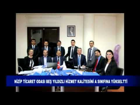 Nizip ticaret odası beş yıldızlı hizmet kalitesini a sınıfına yükseltti