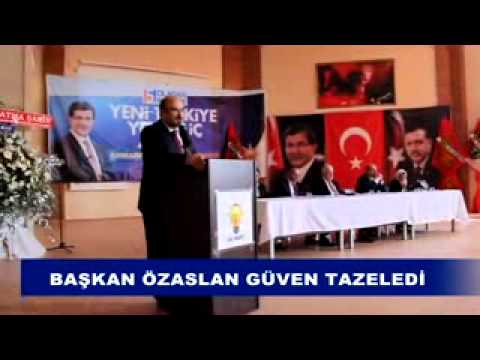 Başkan özaslan güven tazeledi