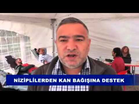 Niziplilerden kan bağışına destek