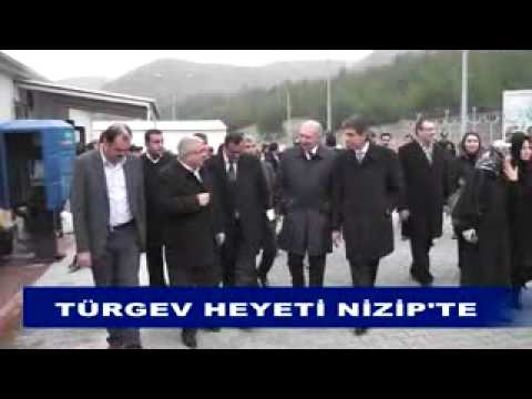 Türgev heyeti nizip'te