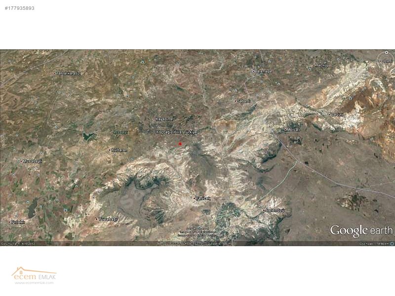 ECEM EMLAK KİLİS MUSABEYLİ 13000 m2 YATIRIM YERİ İLAN NO 319