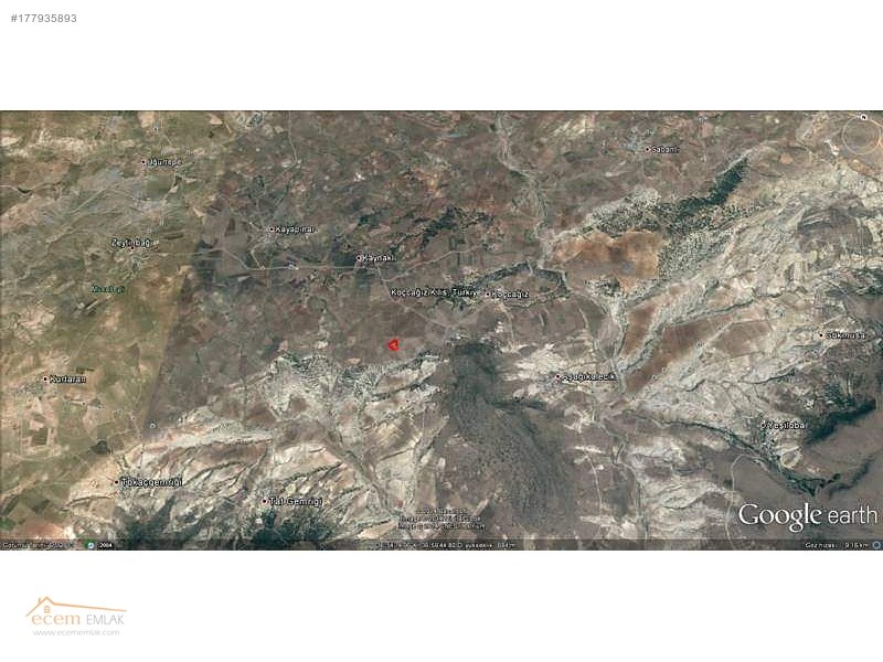 ECEM EMLAK KİLİS MUSABEYLİ 13000 m2 YATIRIM YERİ İLAN NO 319