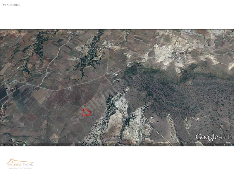 ECEM EMLAK KİLİS MUSABEYLİ 13000 m2 YATIRIM YERİ İLAN NO 319