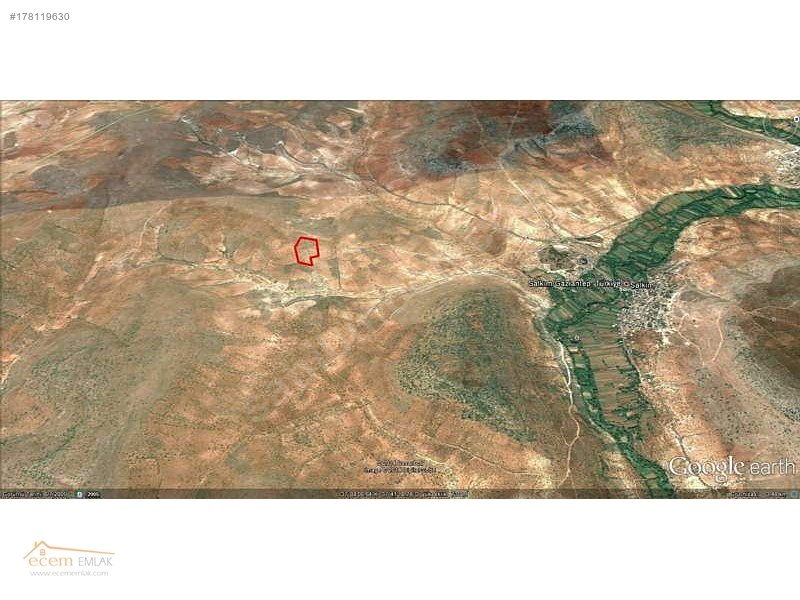 ECEM EMLAK NİZİP SALKIM 26000 m2 YATIRIM YERİ