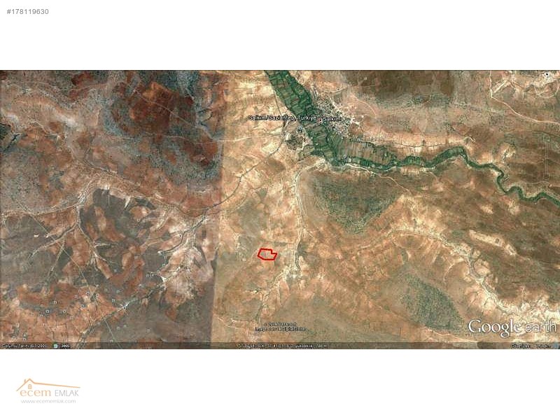 ECEM EMLAK NİZİP SALKIM 26000 m2 YATIRIM YERİ