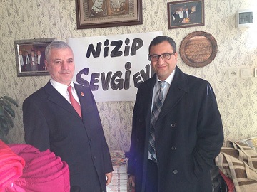 Nizip Kaymakamı Sayın Harun SARIFAKIOĞULLARI'ndan Nizip Sevgi Evine ziyaret Nizip Kaymakamı Sayın Harun SARIFAKIOĞULLARI'ndan Nizip Sevgi Evine ziyaret