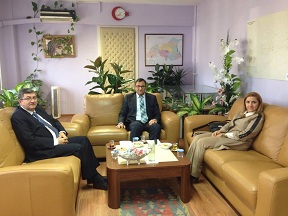 Gaziantep İl Sağlık Müdürlüğünden, Nizip Kaymakamlığına ziyaret. Gaziantep İl Sağlık Müdürlüğünden, Nizip Kaymakamlığına ziyaret.