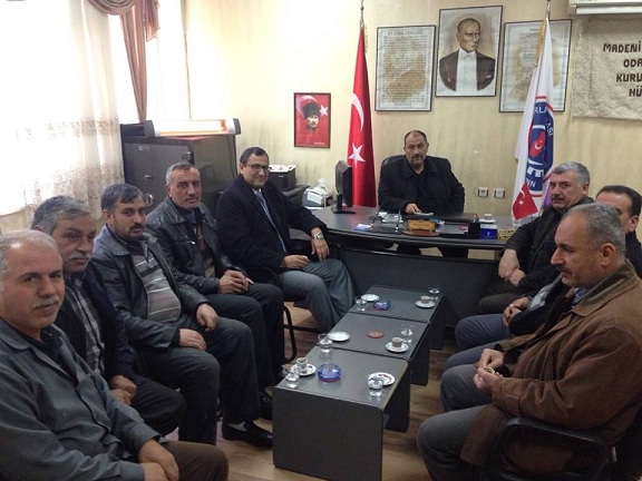 Nizip Kaymakamı Sayın Harun SARIFAKIOĞULLARI, Nizip Madeni Sanatkarlar Odasına ziyare Nizip Kaymakamı Sayın Harun SARIFAKIOĞULLARI, Nizip Madeni Sanatkarlar Odasına ziyare