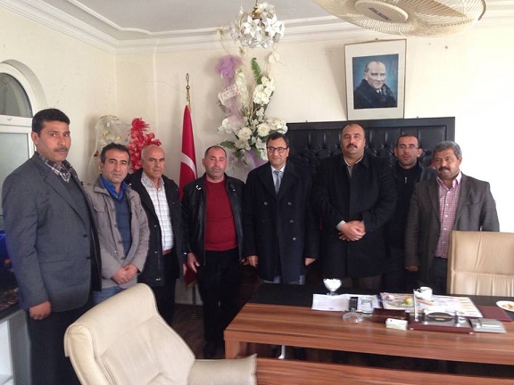 Nizip Kaymakamı Sayın Harun SARIFAKIOĞULLARI, Nizip Şoförler Odasını ziyaret etti.