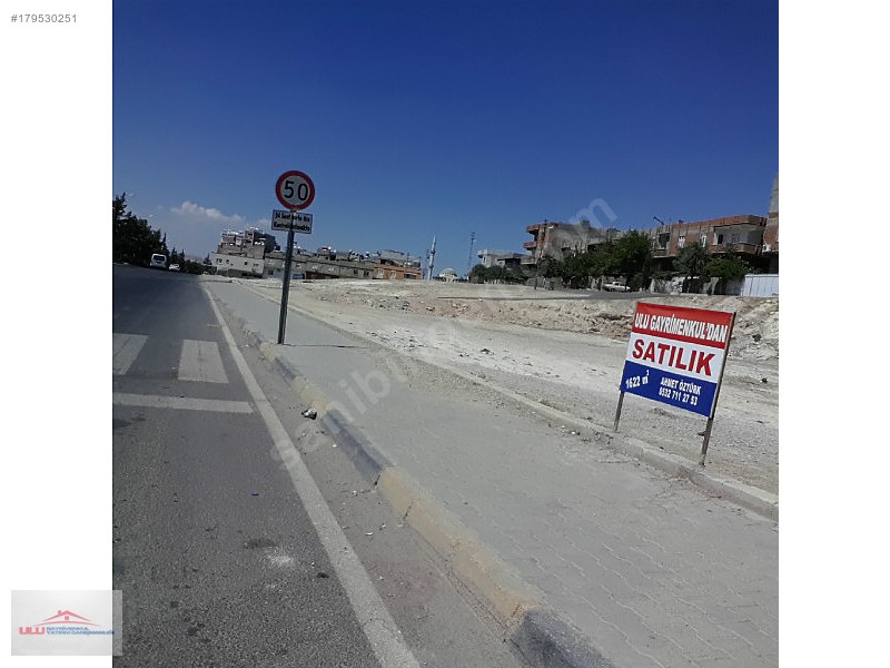 Ulu gayrimenkul'den nizip toptancılar sitesi karşısı arsa....