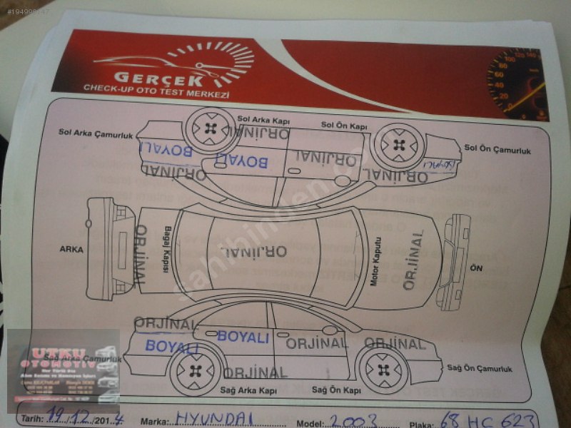 Sahıbınden satılık 2003 model hyundaı accent ac sslpg