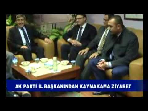 Ak parti il başkanından kaymakama ziyaret