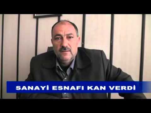 Sanayi esnafı kan verdi