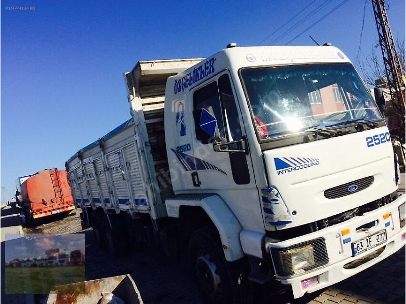 Güneş otomotivden 2000 model ford cargo 2520