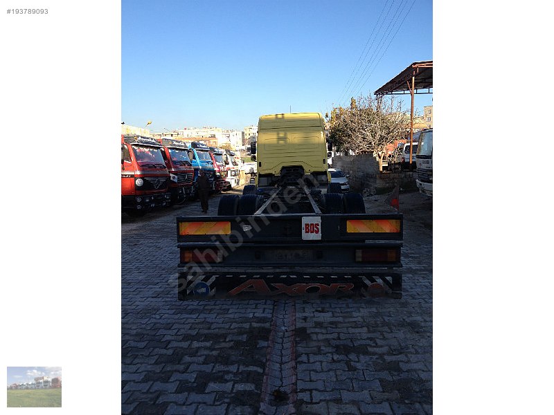 Güneş otomotiv den 2009 model gaz arabası 3228 axor