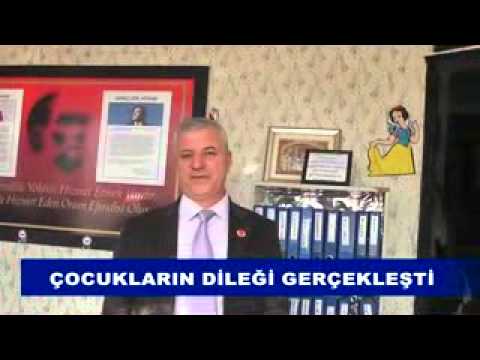 çocukların dileği gerçekleşti