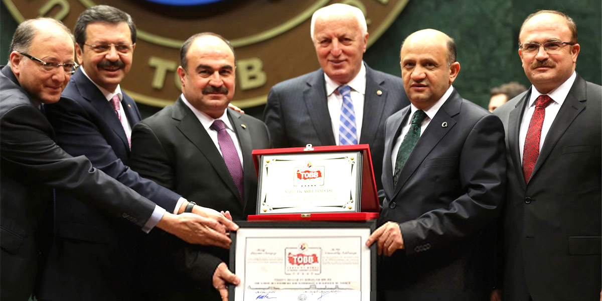 Nizip ticaret borsası 5 yıldızlı borsa oldu